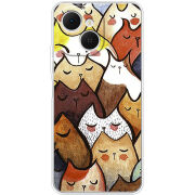 Чохол BoxFace Tecno Spark 40C Sleepy Cats