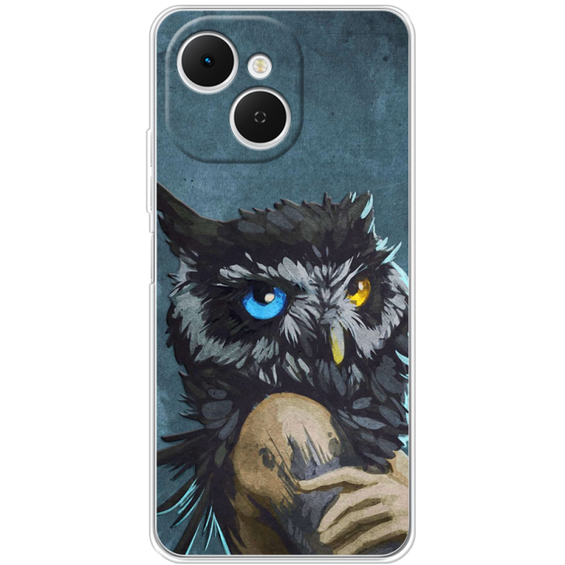Чохол BoxFace Tecno Spark 40C Owl Woman