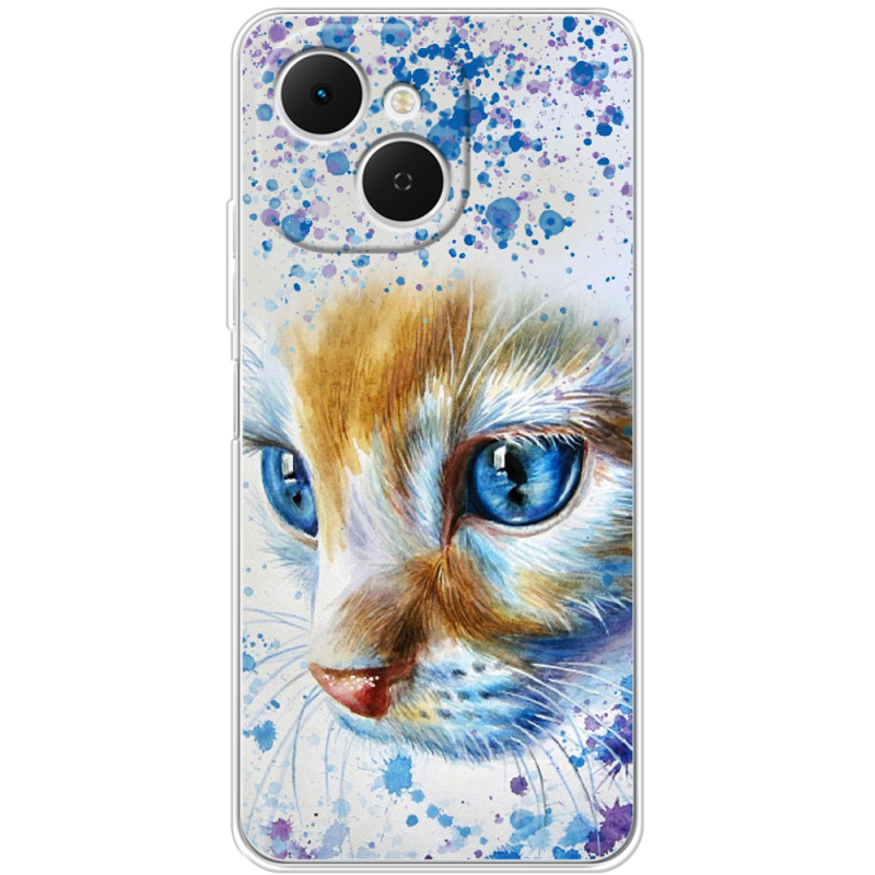 Чохол BoxFace Tecno Spark 40C Голубоглазый Кот