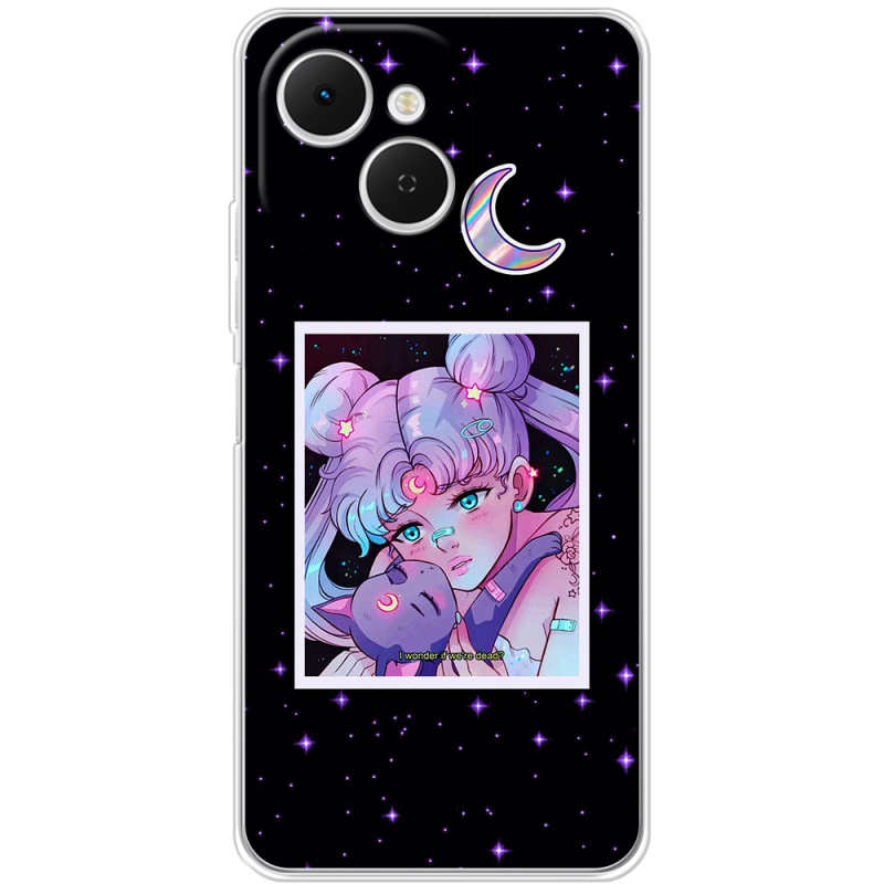 Чохол BoxFace Tecno Spark 40C Sailor Moon