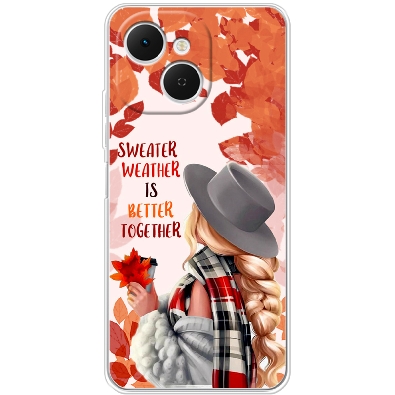 Чохол BoxFace Tecno Spark 40C Sweater Weather