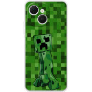 Чохол BoxFace Tecno Spark 40C Minecraft Creeper