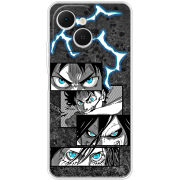 Чохол BoxFace Tecno Spark 40C Eren Yeager Transformation