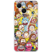 Чохол BoxFace Tecno Spark 40C Rick and Morty