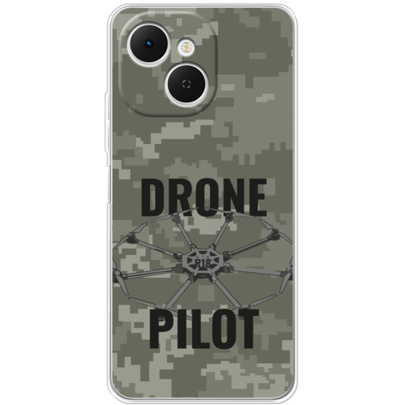 Чохол BoxFace Tecno Spark 40C Drone Pilot
