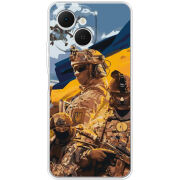 Чохол BoxFace Tecno Spark 40C Воїни ЗСУ