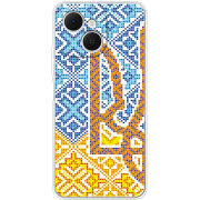 Чохол BoxFace Tecno Spark 40C Тризуб Вишивка