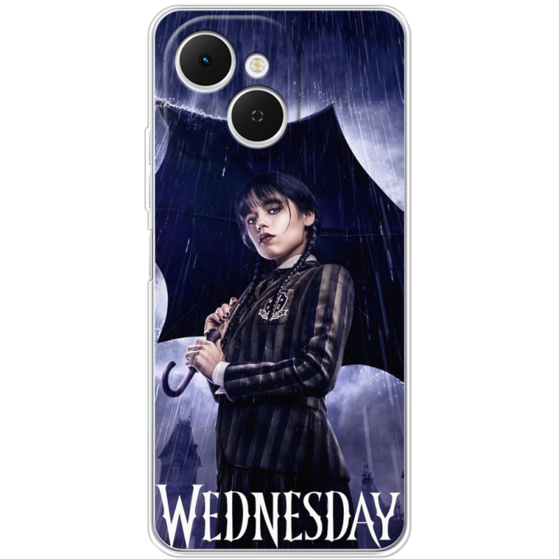 Чохол BoxFace Tecno Spark 40C Wednesday Addams