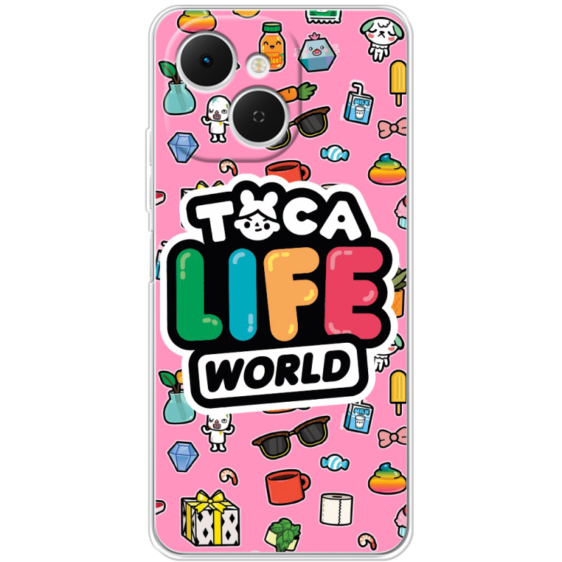 Чохол BoxFace Tecno Spark 40C Toca Boca Life World