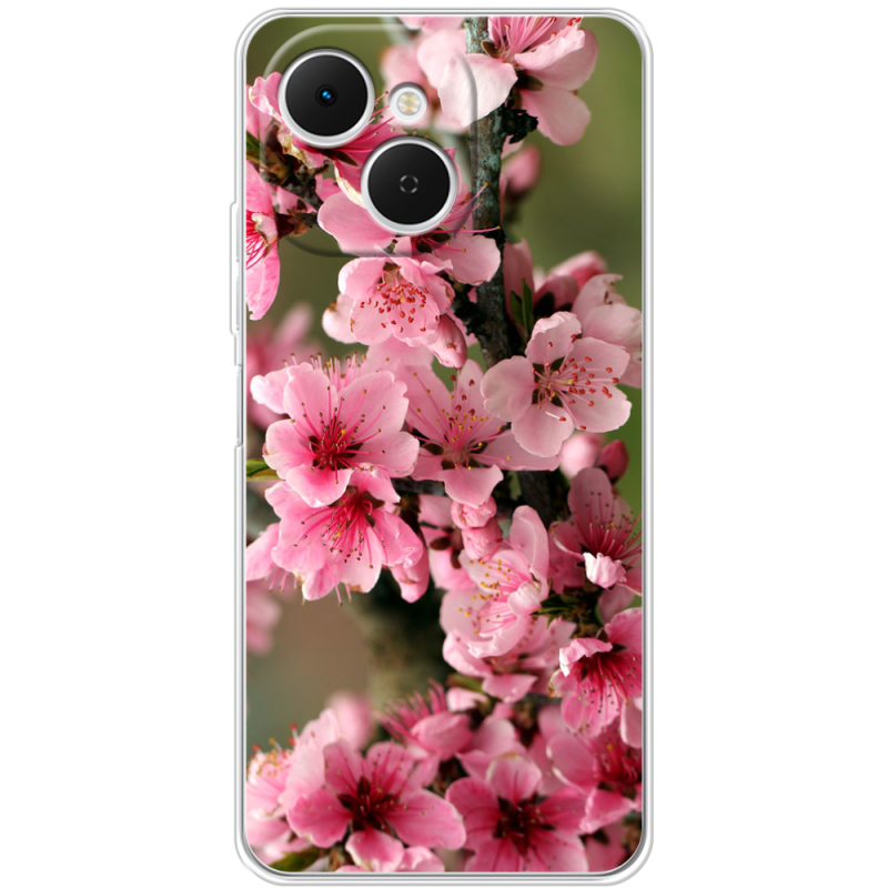 Чохол BoxFace Tecno Spark 40C Вишневые Цветы