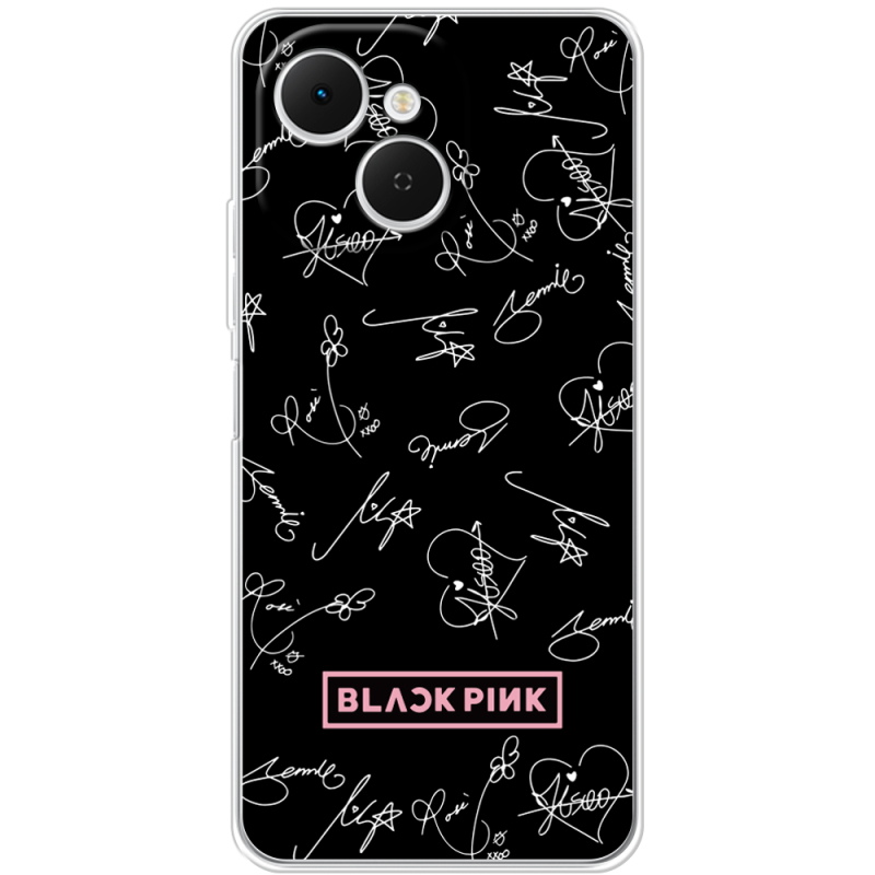 Чохол BoxFace Tecno Spark 40C Blackpink автограф