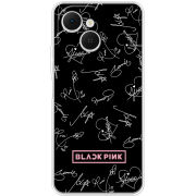 Чохол BoxFace Tecno Spark 40C Blackpink автограф