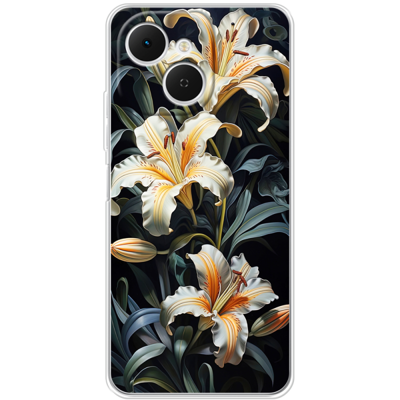 Чохол BoxFace Tecno Spark 40C Сяйво цвіту ночі