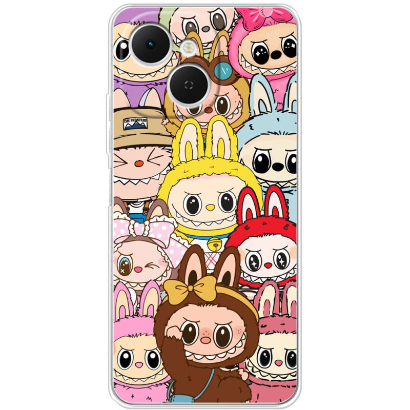 Чохол BoxFace Tecno Spark 40C Labubu