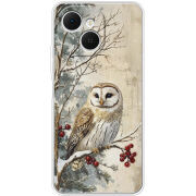 Чохол BoxFace Tecno Spark 40C Christmas Owl