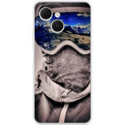 Чохол BoxFace Tecno Spark 40C snowboarder