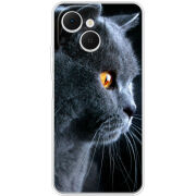 Чохол BoxFace Tecno Spark 40C English cat