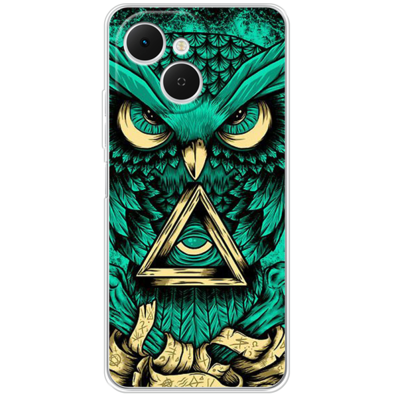 Чохол BoxFace Tecno Spark 40C Masonic Owl