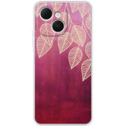 Чохол BoxFace Tecno Spark 40C Gold Leaves