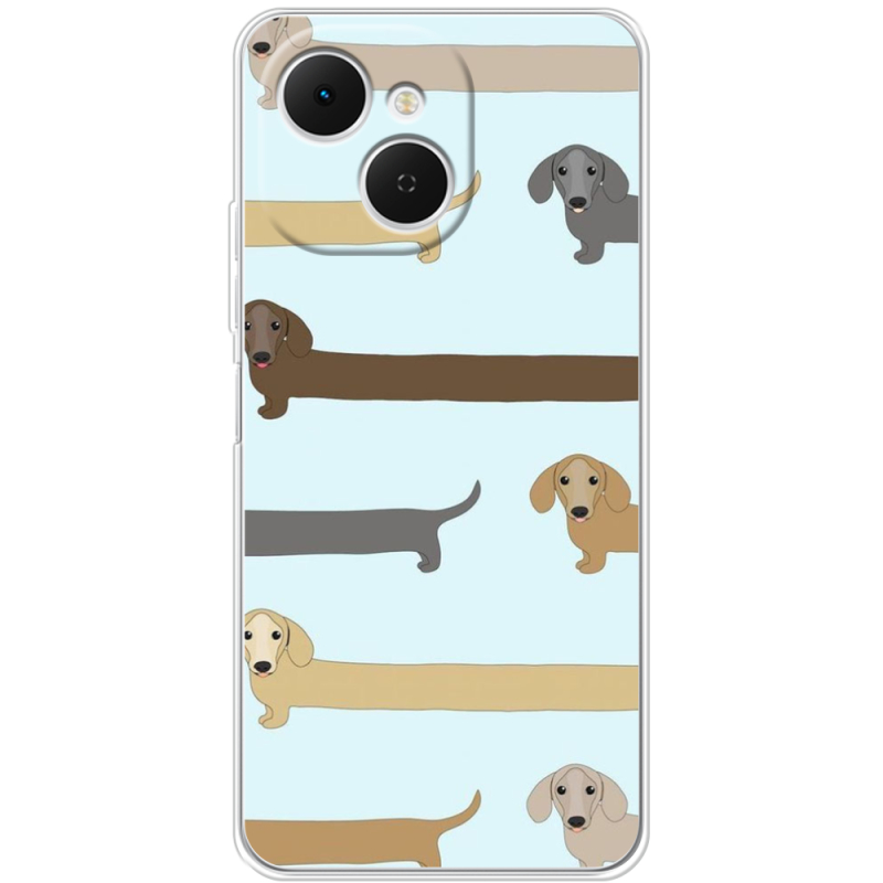 Чохол BoxFace Tecno Spark 40C Dachshund