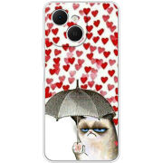 Чохол BoxFace Tecno Spark 40C Raining Hearts