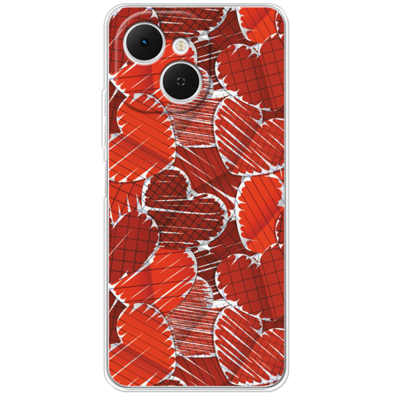 Чохол BoxFace Tecno Spark 40C Heart Strings