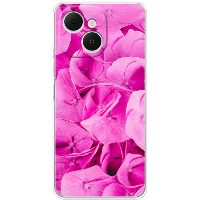 Чохол BoxFace Tecno Spark 40C Pink Flowers