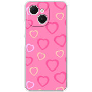 Чохол BoxFace Tecno Spark 40C Sugar Hearts