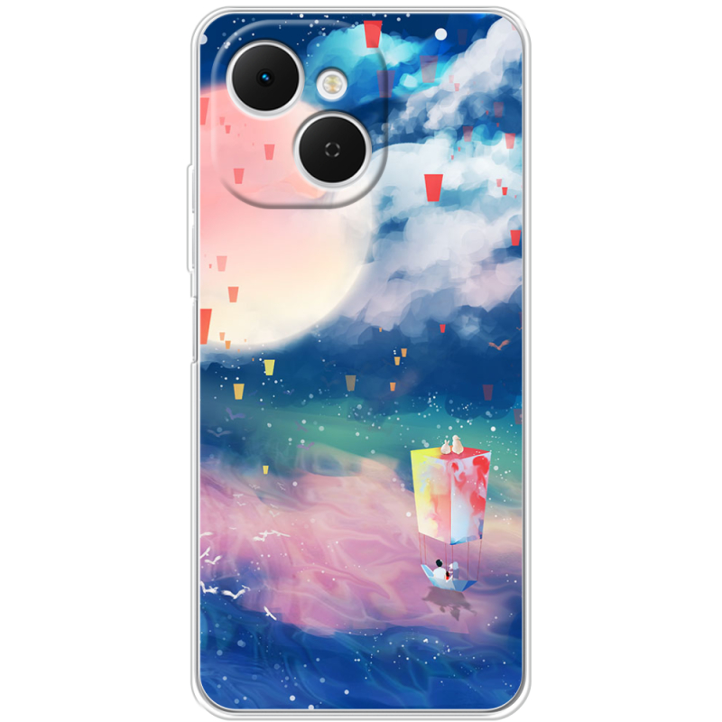 Чохол BoxFace Tecno Spark 40C Sky Lanterns