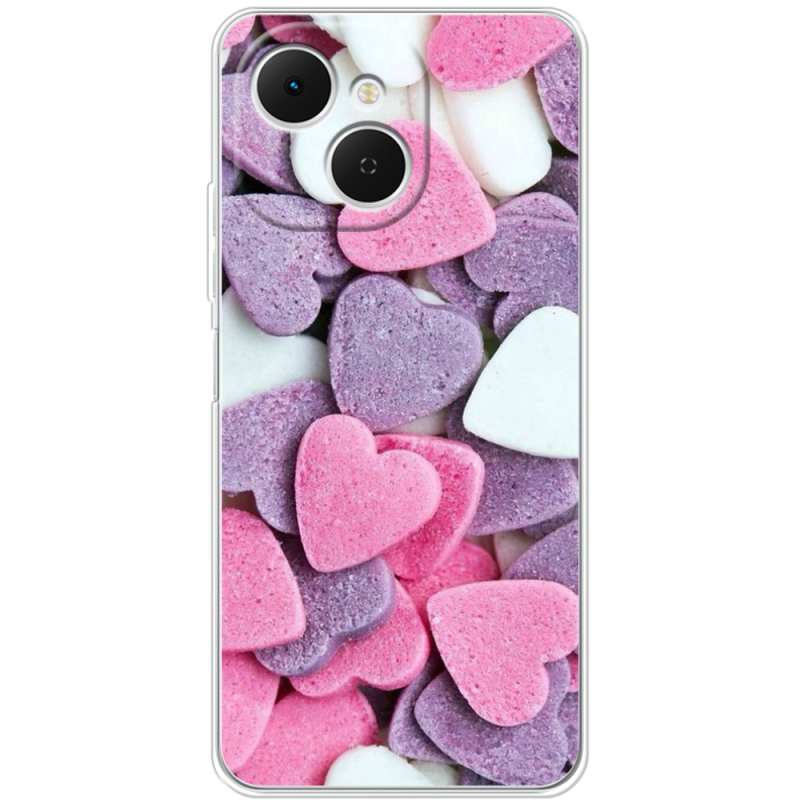 Чохол BoxFace Tecno Spark 40C Сердечки