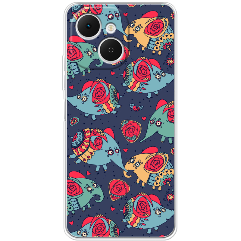 Чохол BoxFace Tecno Spark 40C Flying Elephants