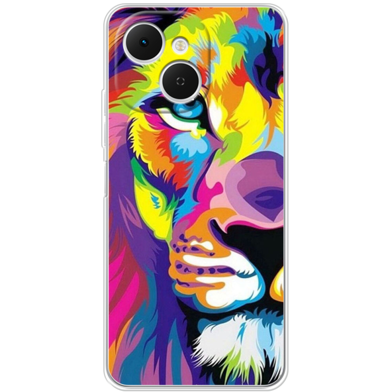 Чохол BoxFace Tecno Spark 40C Frilly Lion