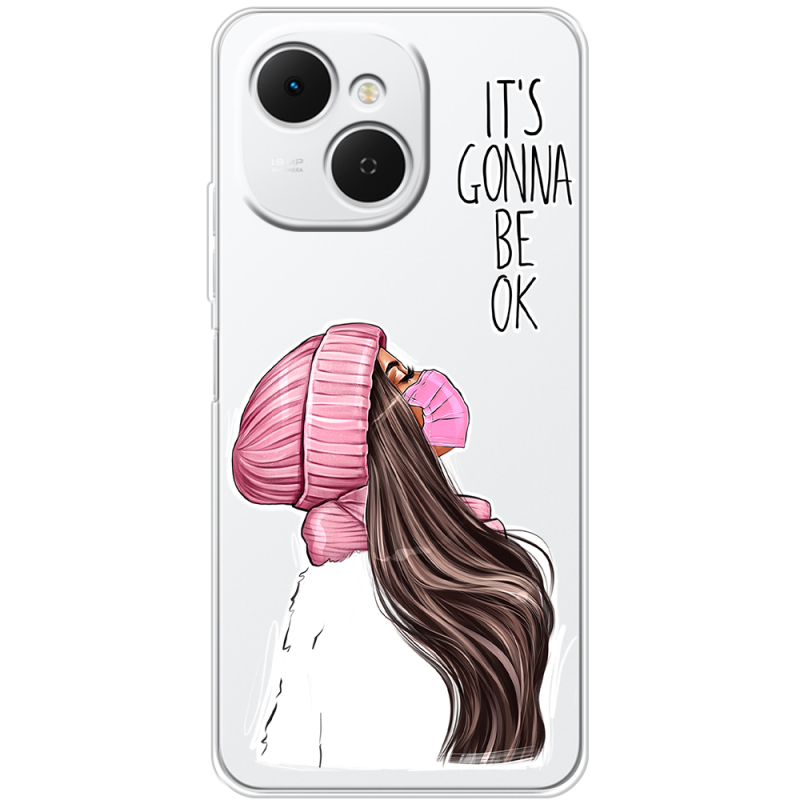 Прозорий чохол BoxFace Tecno Spark 40C It's Gonna Be OK