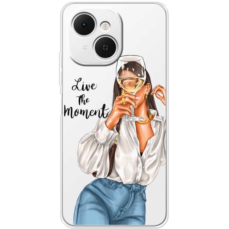 Прозорий чохол BoxFace Tecno Spark 40C Live The Moment