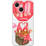 Прозорий чохол BoxFace Tecno Spark 40C Valentine Dwarfs