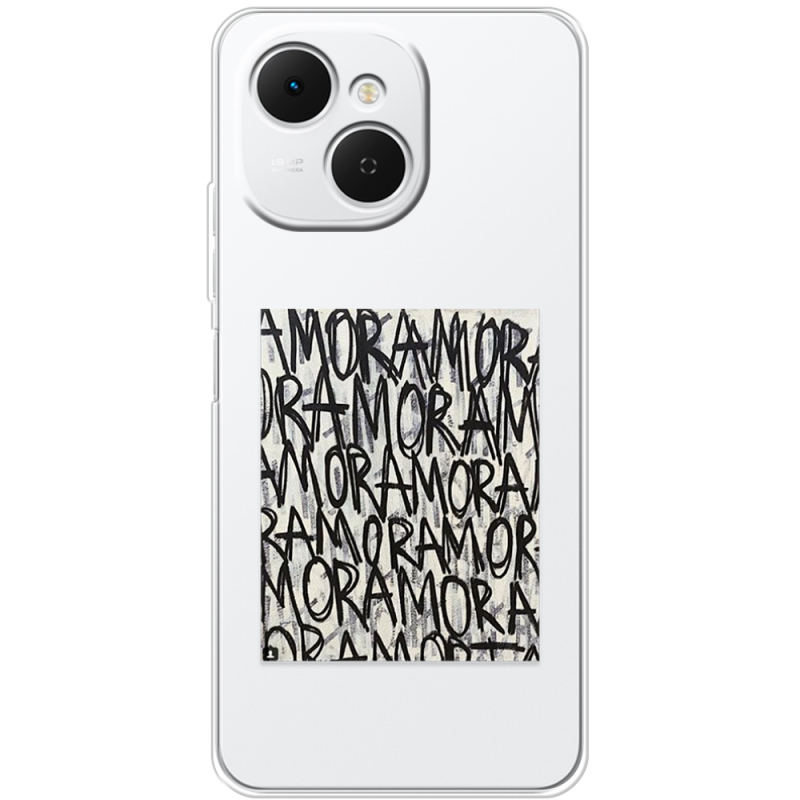 Прозорий чохол BoxFace Tecno Spark 40C Amor Amor