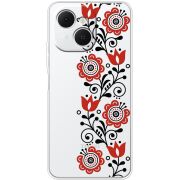 Прозорий чохол BoxFace Tecno Spark 40C Ethno Ornament