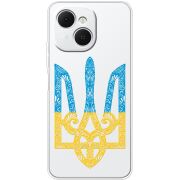 Прозорий чохол BoxFace Tecno Spark 40C Gold Trident