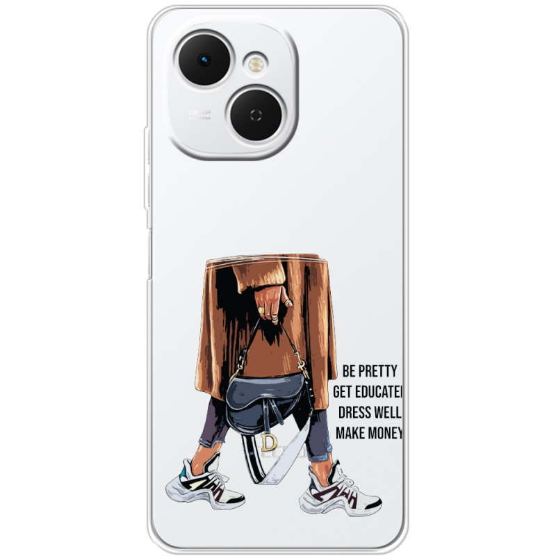 Прозорий чохол BoxFace Tecno Spark 40C Motivation