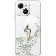 Прозорий чохол BoxFace Tecno Spark 40C Swan