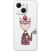 Прозорий чохол BoxFace Tecno Spark 40C Good Morning