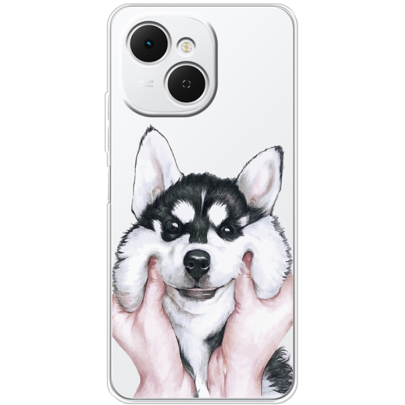Прозорий чохол BoxFace Tecno Spark 40C Husky