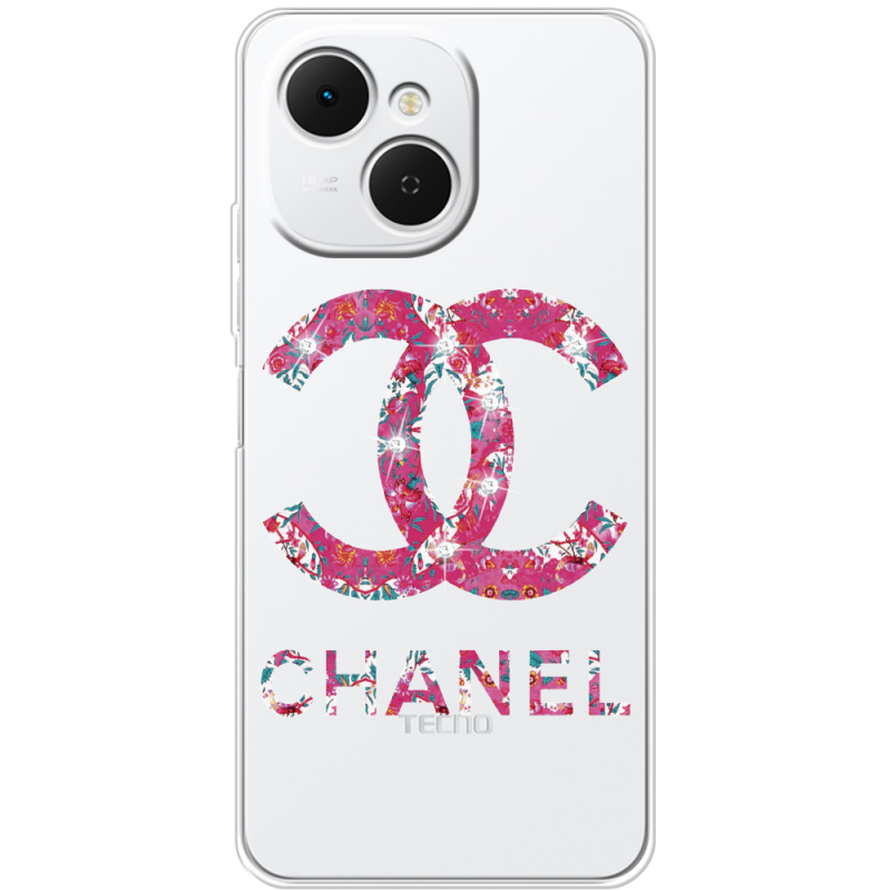 Чохол зі стразами Tecno Spark 40C 