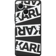 Чорний чохол BoxFace Tecno Spark 40C White Karl