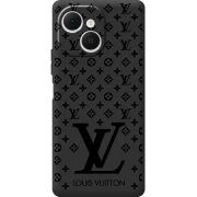 Чорний чохол BoxFace Tecno Spark 40C LV Style