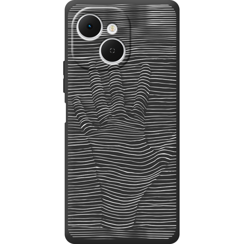 Чорний чохол BoxFace Tecno Spark 40C Optical Hand