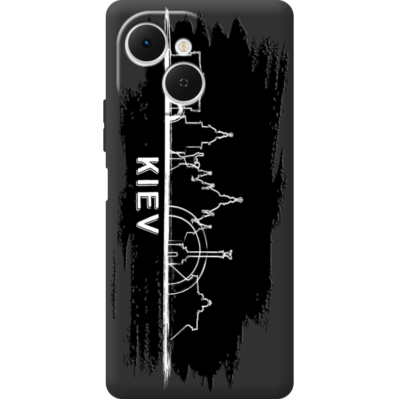 Чорний чохол BoxFace Tecno Spark 40C Kyiv