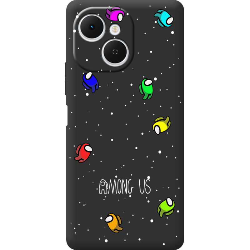 Чорний чохол BoxFace Tecno Spark 40C Among Us Invisible