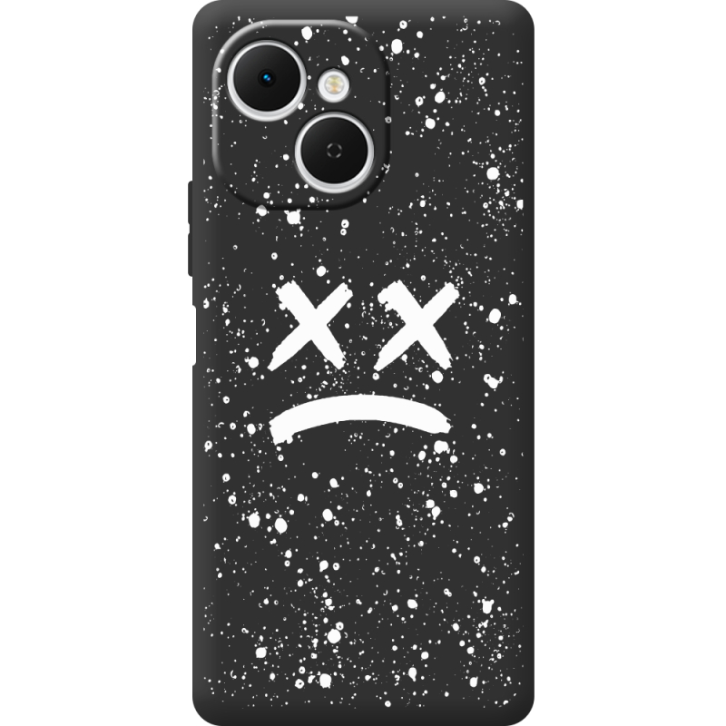 Чорний чохол BoxFace Tecno Spark 40C Sad Way