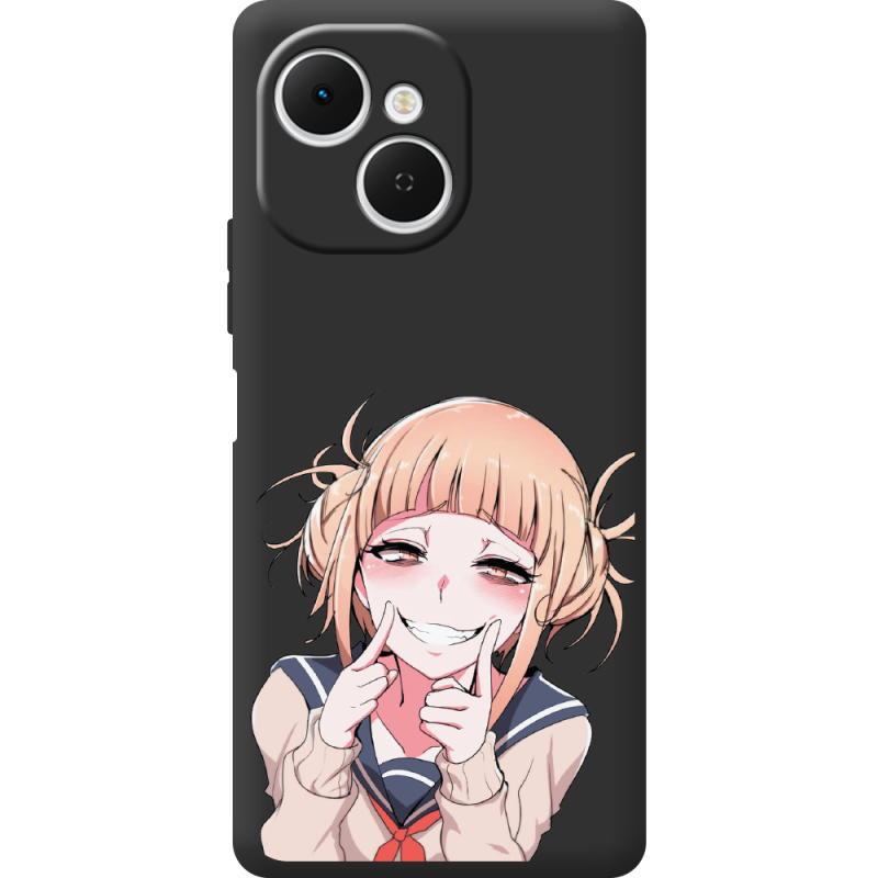 Чорний чохол BoxFace Tecno Spark 40C Himiko Toga Smile